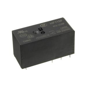 Реле 12В, 1 группа 16А 250В AC Hongfa HF115F 012-1Z3BF SPDT 1С