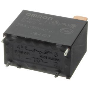 Реле 12В, 1 группа 20А 250VAC Omron G4A-1A-E 12VDC SPST-NO