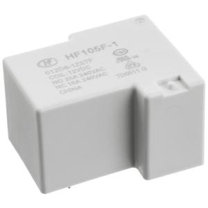 Реле 12В, 1 группа 30А 240В AC Hongfa HF105F-1 012D6-1ZSTF SPST 1C