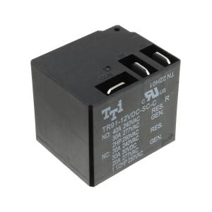 Реле 12В, 1 группа 30А 240В AC (упаковка 2шт) TTi TR91-12VDC-SC-C R SPDT 1C