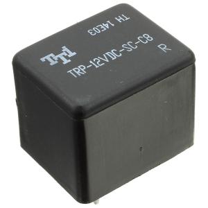 Реле 12В, 1 группа 40А 15В DC, TTi TRP-12VDC-SC-C8-R, SPDT 1C
