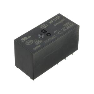 Реле 12В, 2 группы 8А 250В AC (упаковка 2шт) Hongfa HF115F 012-2Z4BF SPDT 2С