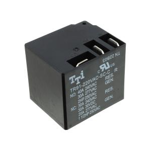 Реле 220В, 1 группа 30А 240VAC TTi TR91-220VAC-SC-C R перекл