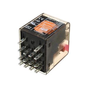 Реле 220В AC, 4 группы 6А 230В AC Schrack PT570730 (9-1419111-1) 4PDT 4С