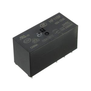 Реле 24В, 1 группа 16А 250В AC Hongfa HF115F 024-1Z3B SPDT 1С