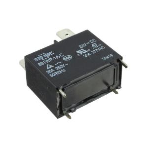 Реле 24В, 1 группа 25А 250В AC Song Chuan 891WP-1A-C, SPST-NO 1A