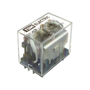 Реле 24В DC, 4 группы 10А 250В AC, TDM РЭК77/4 4С