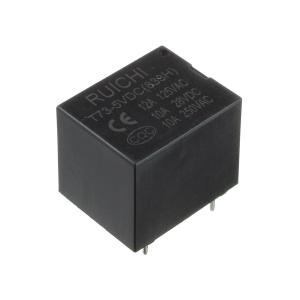 Реле 5В, 1 группа 10А 250В AC Ruichi T73-5VDC (833H, JQX-3F) SPDT 1C