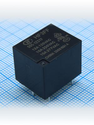 Реле 5В, 1 группа 10А 277В AC Hongfa HF3FF/005-1ZSTA SPDT 1С