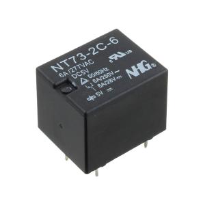 Реле 5В, 1группа 6А 277В AC Forward NT73-2-C-6-DC5V-0.36 SPDT 1C переключающийся