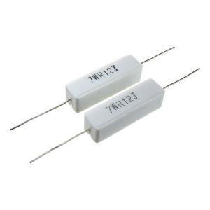 Резистор 0.12Ом 7Вт 5%, Yageo SQP700JB-0R12, (упаковка 2шт) постоянный проволочный