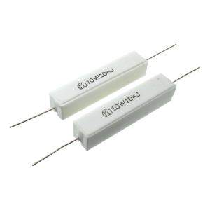 Резистор 10кОм 10Вт 5%, Yageo SQP10AJB-10K, (упаковка 2шт) постоянный проволочный