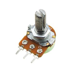 Резистор переменный 0.5к 3пин 1ряд бок