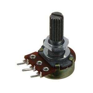 Резистор переменный 0,47к 3пин бок