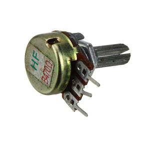 Резистор переменный 0,47к 3пин бок