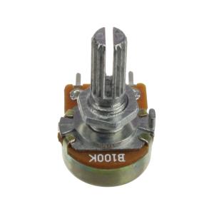 Резистор переменный 100к 3пин бок