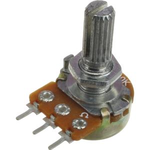 Резистор переменный 100к 3пин бок