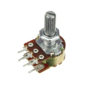 Резистор переменный 20к 6пин 2ряда бок