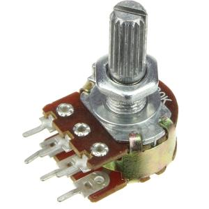 Резистор переменный 20к 6пин 2ряда бок