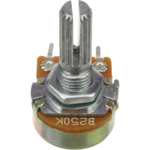 Резистор переменный 250к 3пин бок