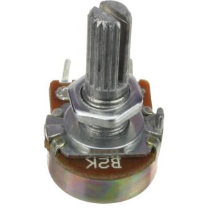 Резистор переменный 2к 3пин 1ряд бок