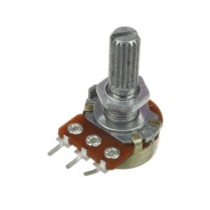 Резистор переменный 5к 3пин 1ряд бок