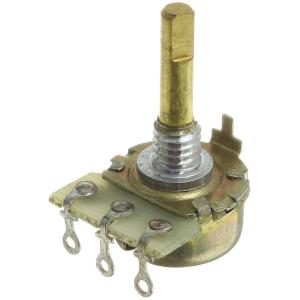 Резистор регулировочный 100кОм А L 20мм D 3мм СП3-4АМ (без гайки)