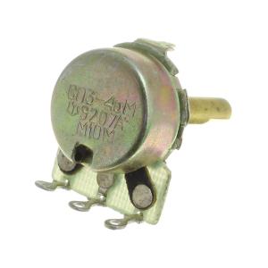 Резистор регулировочный 100кОм А L 20мм D 3мм СП3-4АМ (без гайки)