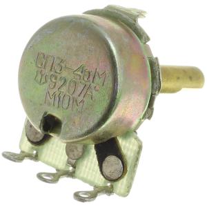 Резистор регулировочный 100кОм А L 20мм D 3мм СП3-4АМ (без гайки)