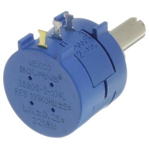 Резистор регулировочный 100кОм Bourns 3590S-2-104L D 6мм многооборотный[copy]