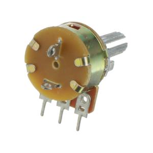 Резистор регулировочный 100кОм L20KC S16KN1-B100K с выключателем (с насечкой)