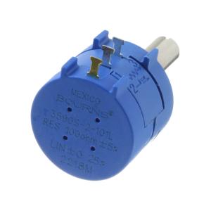 Резистор регулировочный 100Ом (упаковка 2шт) Bourns 3590S-2-101L D 6.3мм многооборотный