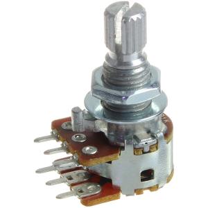 Резистор регулировочный 1кОм/1кОм B L 15мм D 6мм RK-1233G1-B1K L15KC