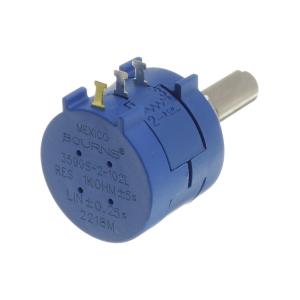 Резистор регулировочный 1кОм Bourns 3590S-2-102L D 6.3мм многооборотный