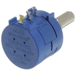 Резистор регулировочный 1кОм Bourns 3590S-2-102L D 6мм многооборотный