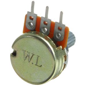 Резистор регулировочный 500кОм B L 15мм WH148-B500K L15KQ (с насечкой)