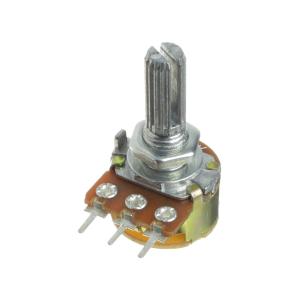 Резистор регулировочный 50кОм L20KC S16KN1-B50K с выключателем (с насечкой)