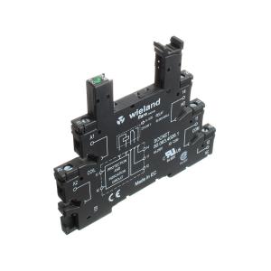 Розетка для реле Wieland 80.063.4026.1 220-240V SF38 Flare move на DIN-рейку