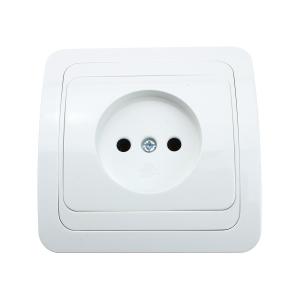 Розетка СП 1ая Classico белая InHome 2028-W
