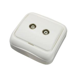 Розетка ТВ ШТ/ГН накладная