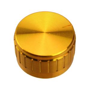 Ручка для переменного резистора на вал 6мм D30x17мм, gold