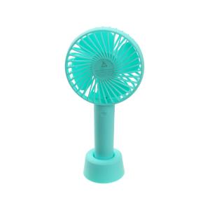 Ручной вентилятор на аккумуляторе 18650, бирюзовый