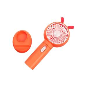 Ручной вентилятор на аккумуляторе 18650, оранжевый