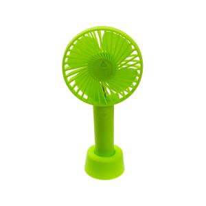 Ручной вентилятор на аккумуляторе 18650, зеленый