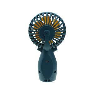 Ручной вентилятор на аккумуляторе mini, сине-зеленый