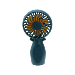 Ручной вентилятор на аккумуляторе mini, сине-зеленый