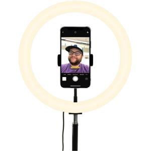 Селфи лампа кольцо 30см Selfie Ring Light, штатив, пульт на проводе