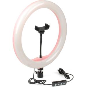 Селфи лампа кольцо 33см со штативом для блогера Selfie Ring Light с пультом на проводе