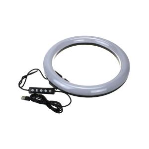 Селфи лампа RGB кольцо 32см для блогера Selfie Ring Light, управление на проводе