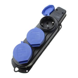 Сетевая колодка розеточная на 3 гнезда 16А X-Pert